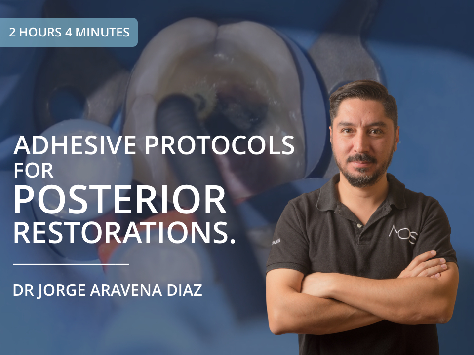 Dr Jorge Aravena Diaz - Posterior Adhesive Restorations Protocol Course