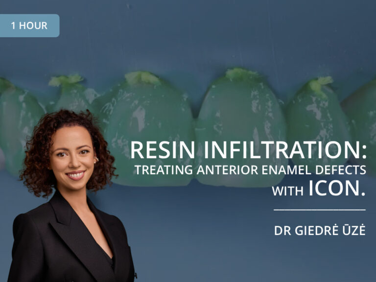 Resin Infiltration: Treating Anterior Enamel Defects with ICON - Dr Giedre Uze